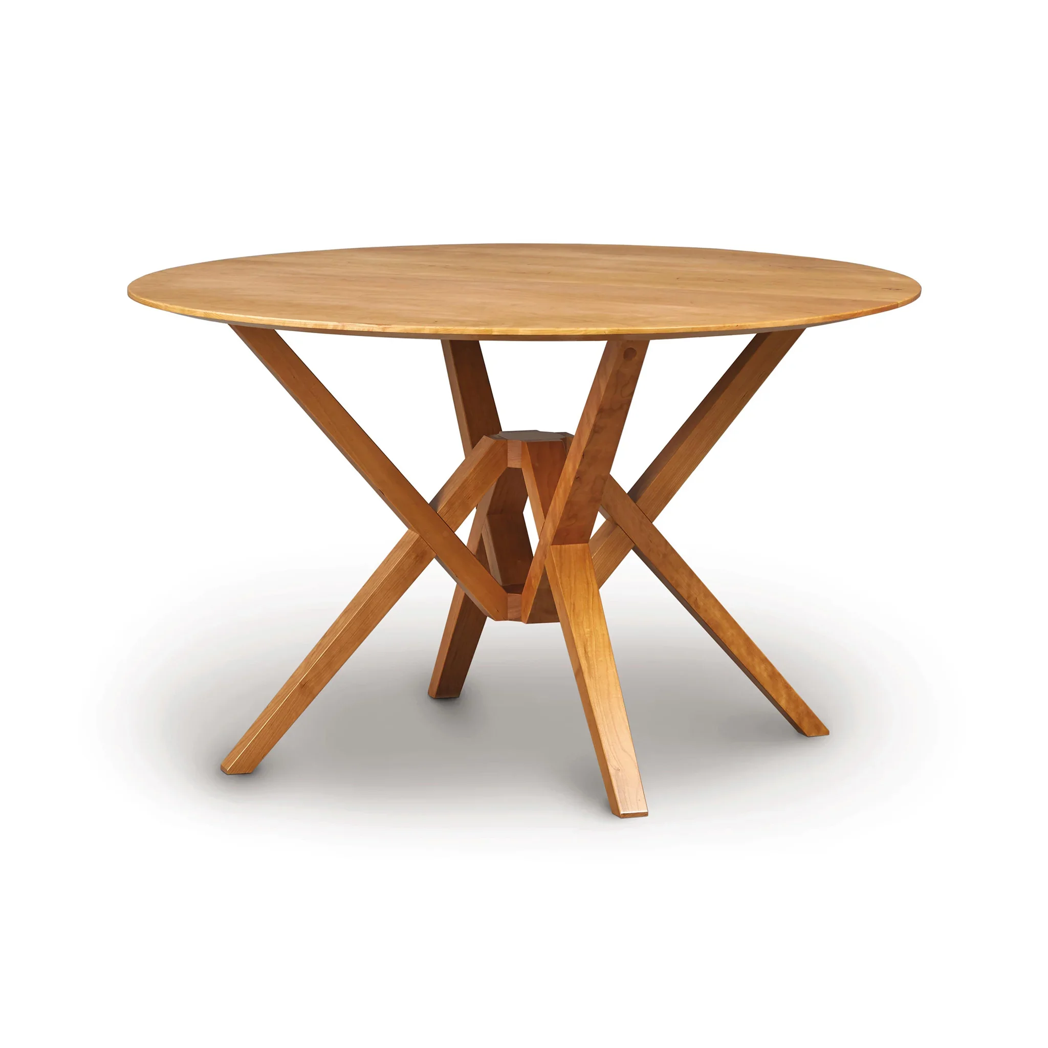Exeter Round Solid Top Dining Table